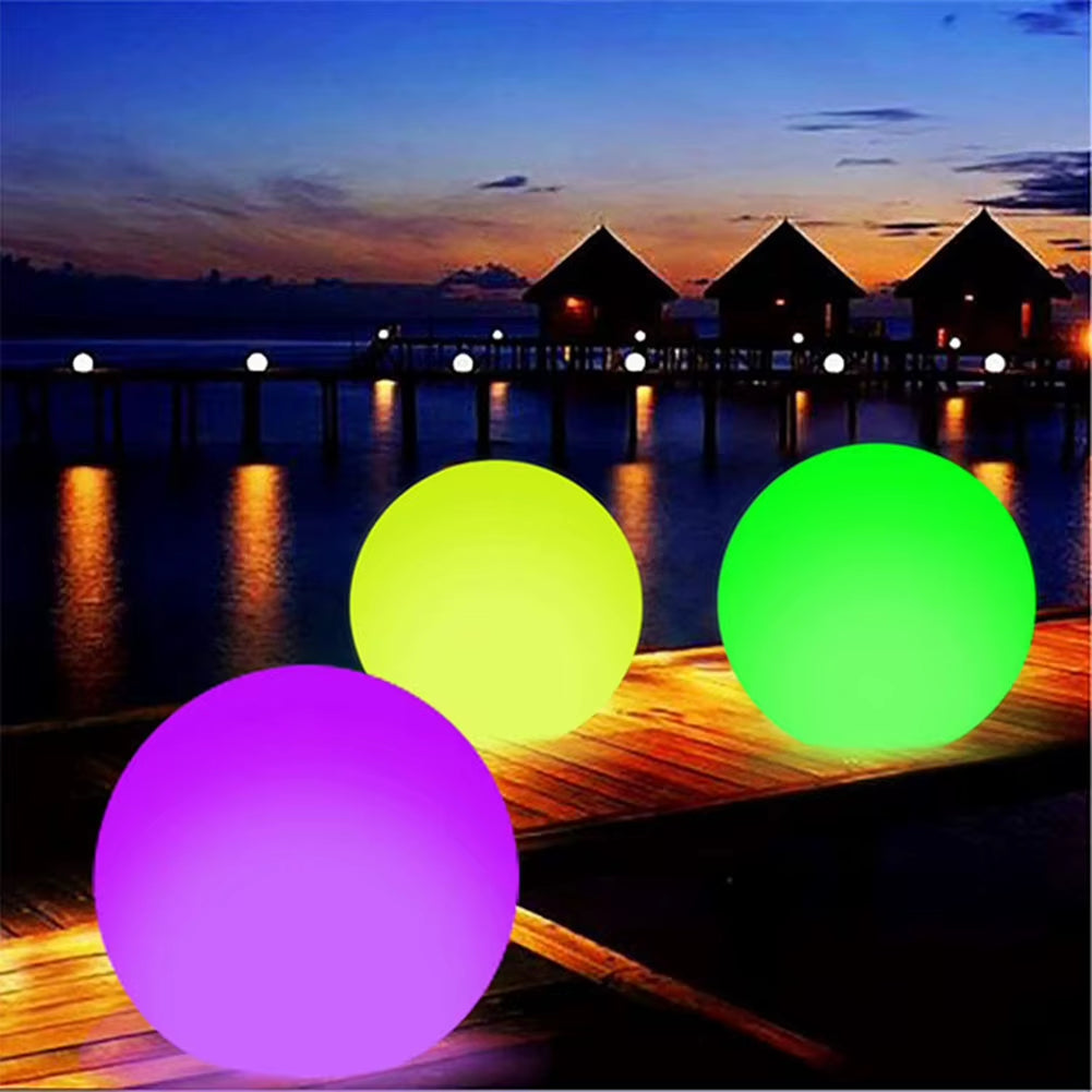6-Color LED Light-Up Beach Ball