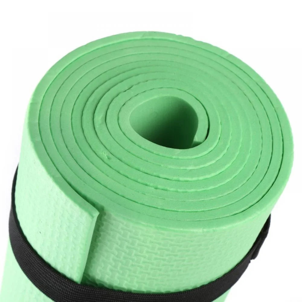 15mm Thick Yoga Mat – Non-Slip Gymnastics & Exercise Mat for Pilates, Physio, and Sports – 60x173cm