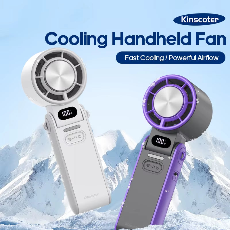 KINSCOTER Outdoor Foldable Portable Handheld Fan - Black Ice Buy Your Favorites