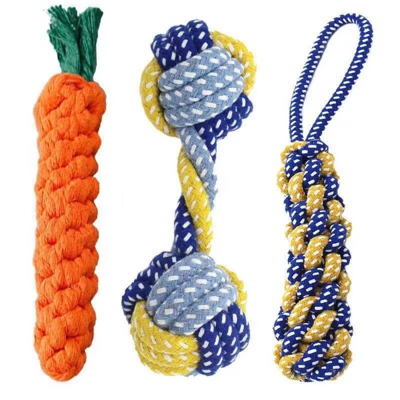 1PC Dog Toy Carrot/Knot Rope - A 16Cm Buy Your Favorites