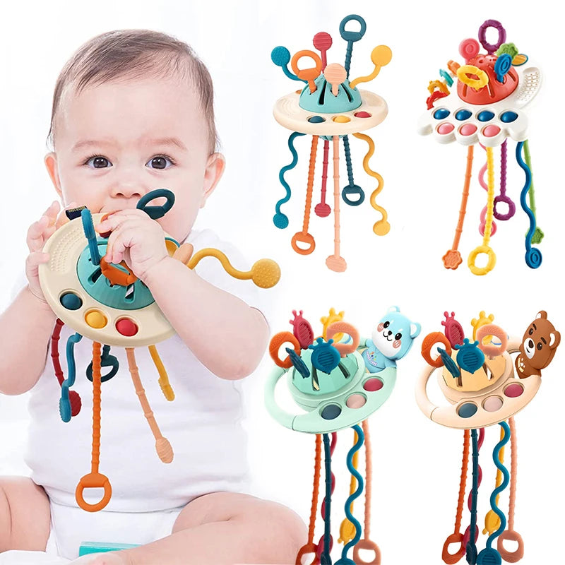 Montessori Pull String Sensory Toy - As869 Buy Your Favorites
