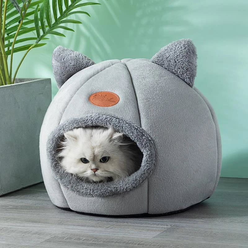 Deep Sleep Comfort Cat Bed with Iittle Mat - Black / Xl 39X39X40Cm Buy Your Favorites