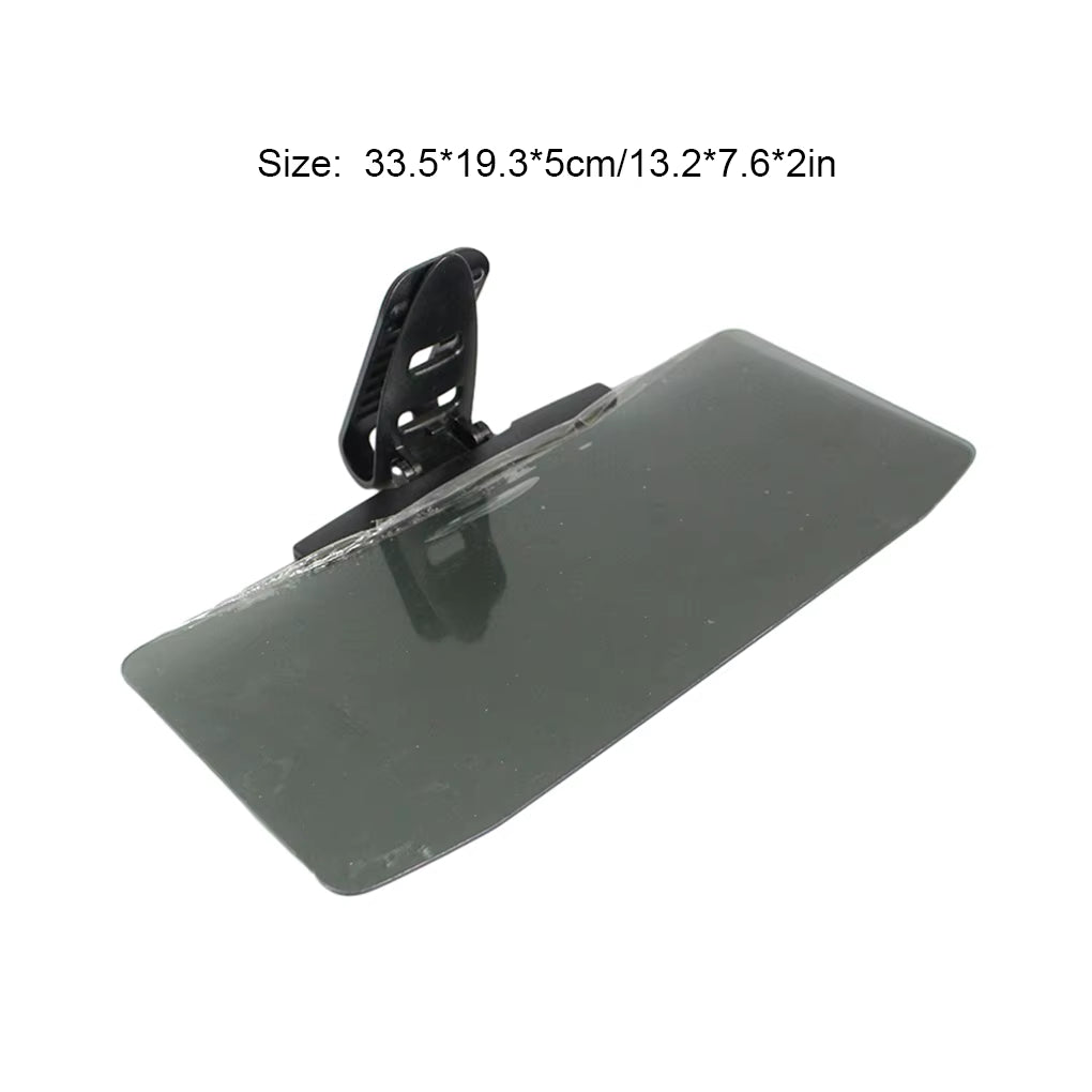 Universal HD Car Sun Visor Extension – Anti-Dazzle, Anti-UV, Polarized Sunshade for Clear Vision