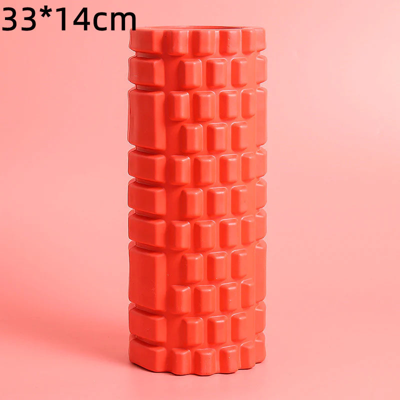 Yoga Foam Roller – Premium Muscle Recovery & Flexibility Roller for Stretching, Massage, and Pain Relief