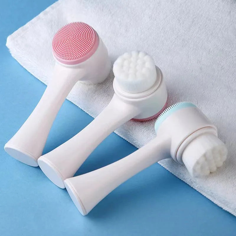 Massage Facial Brush - Deep Cleansing & Skin Rejuvenation - Blue Buy Your Favorites