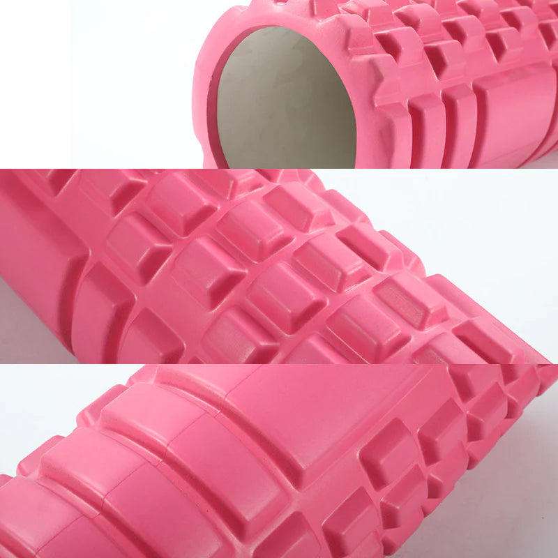 Yoga Foam Roller – Premium Muscle Recovery & Flexibility Roller for Stretching, Massage, and Pain Relief