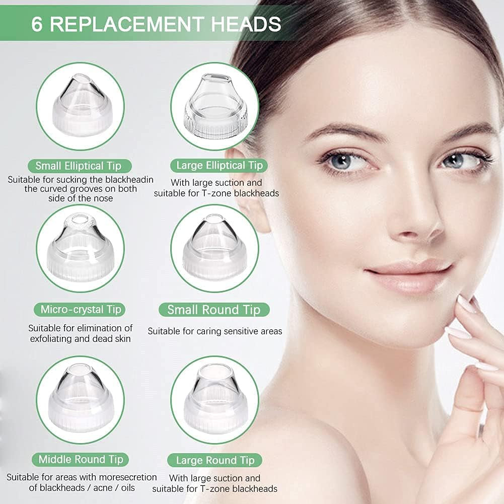 20X Magnification Electric Blackhead Remover with Camera - White Buy Your Favorites