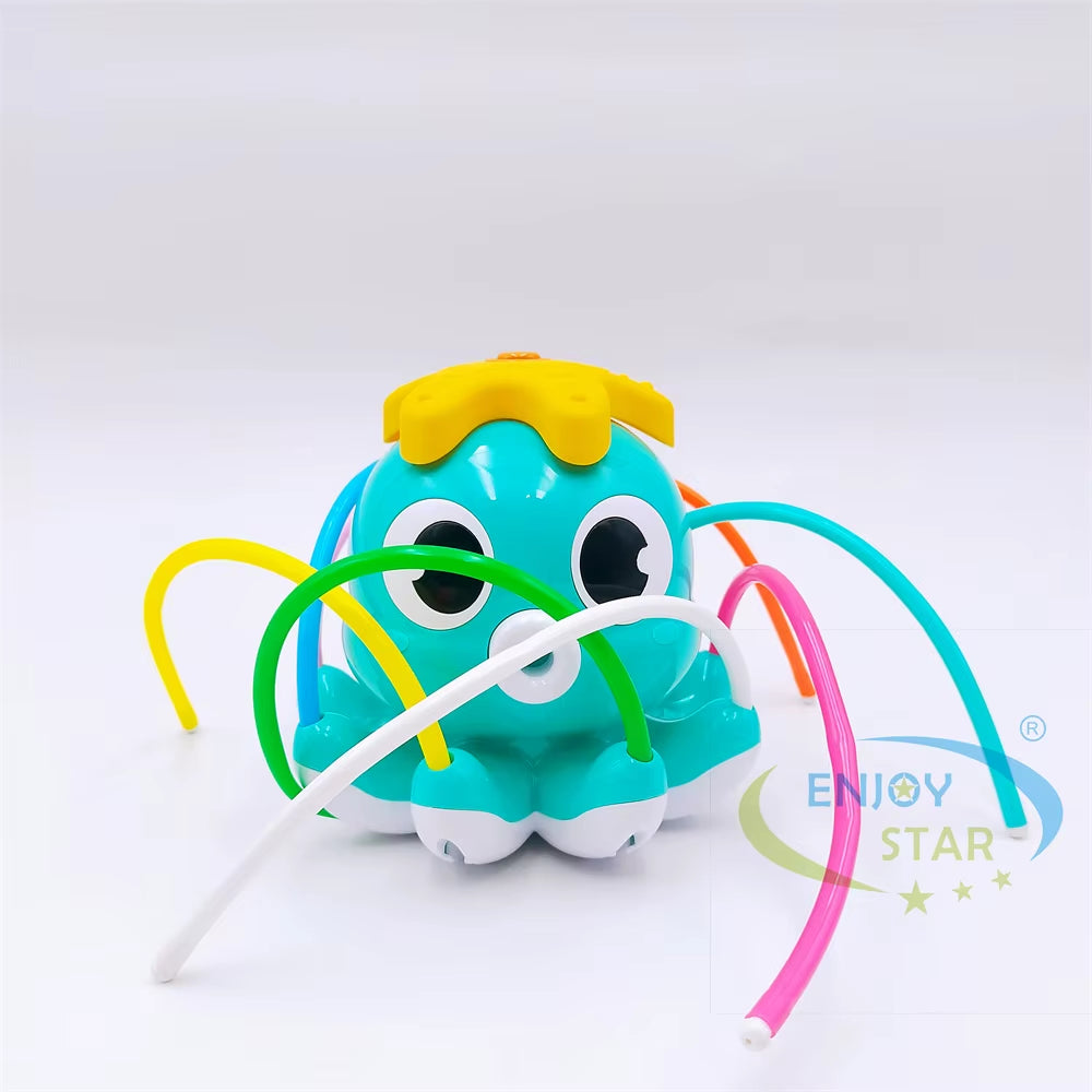 Octopus Sprinkler Splash Toy