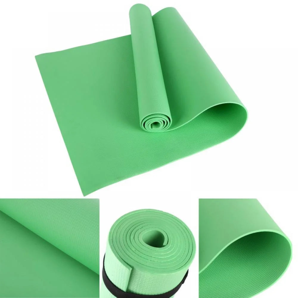 15mm Thick Yoga Mat – Non-Slip Gymnastics & Exercise Mat for Pilates, Physio, and Sports – 60x173cm