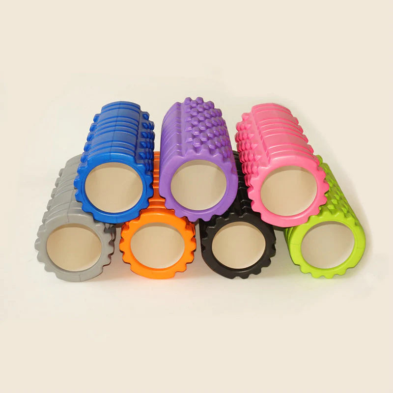 Yoga Foam Roller – Premium Muscle Recovery & Flexibility Roller for Stretching, Massage, and Pain Relief