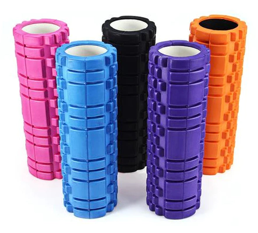 Yoga Foam Roller – Premium Muscle Recovery & Flexibility Roller for Stretching, Massage, and Pain Relief