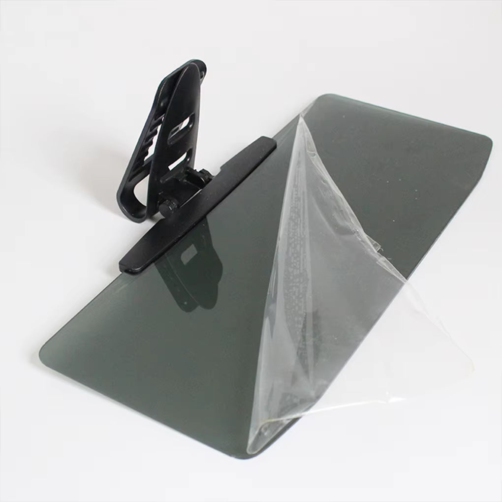 Universal HD Car Sun Visor Extension – Anti-Dazzle, Anti-UV, Polarized Sunshade for Clear Vision