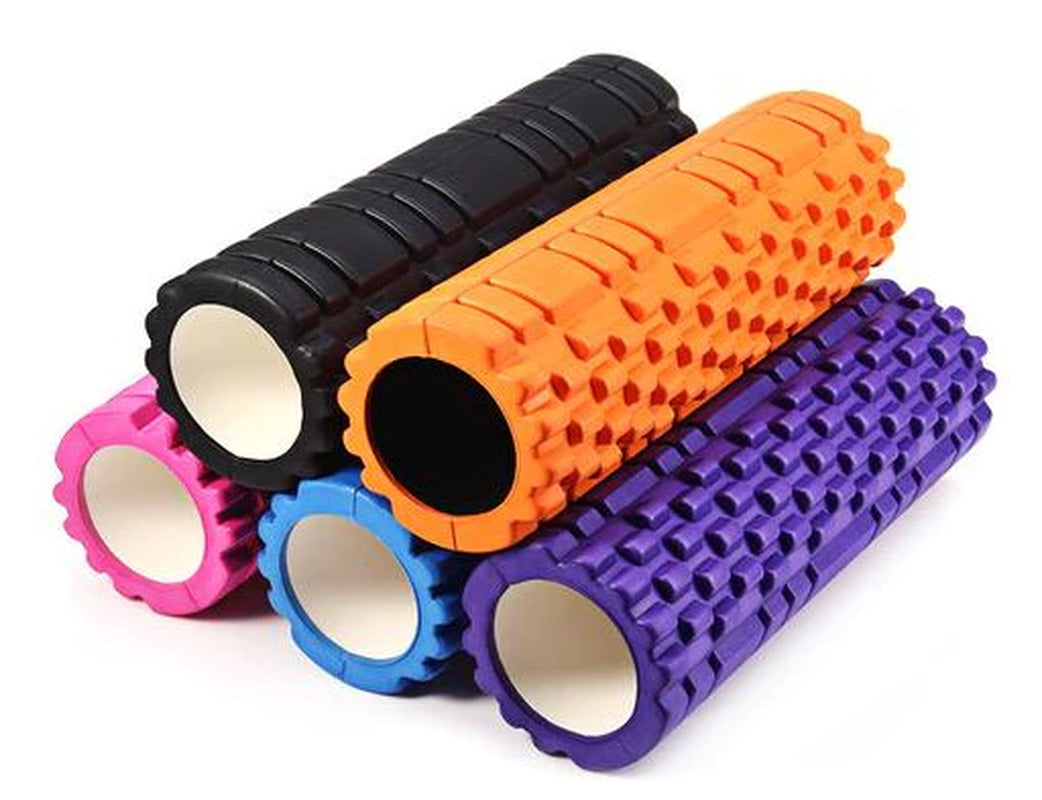 Yoga Foam Roller – Premium Muscle Recovery & Flexibility Roller for Stretching, Massage, and Pain Relief