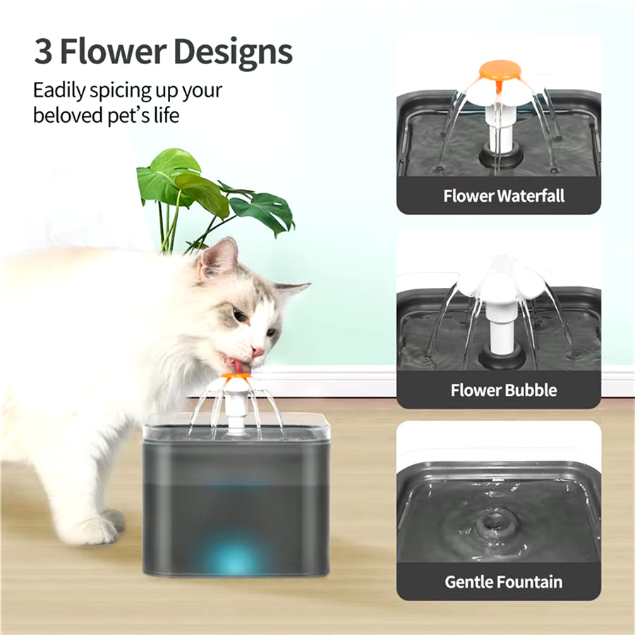 Smart Automatic Pet Feeder - 4L Capacity with WiFi Connectivity & Voice Interaction - Combination A Buy Your Favorites