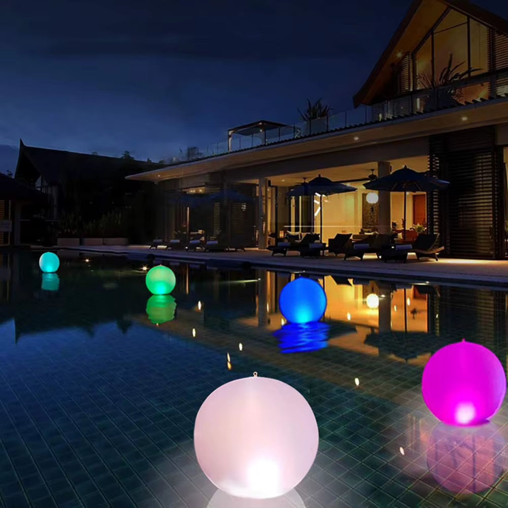 6-Color LED Light-Up Beach Ball