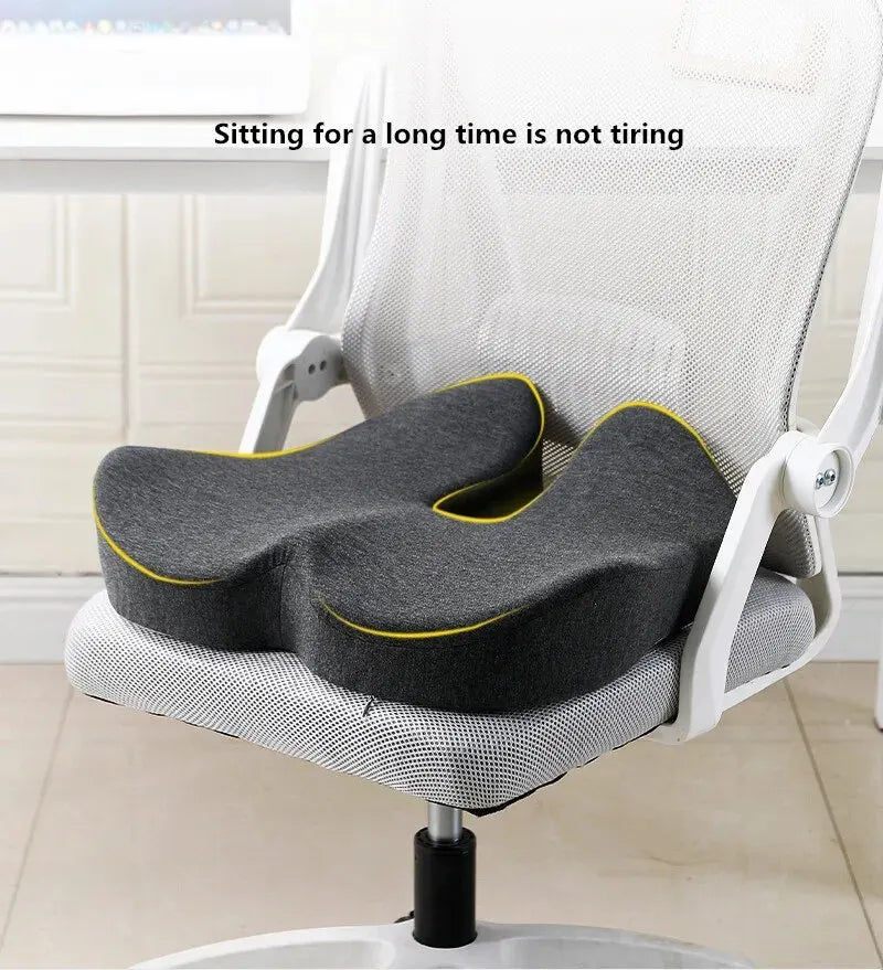 Ergonomic Seat Cushion - Dark And Light Grey / 48X40X10Cm Buy Your Favorites
